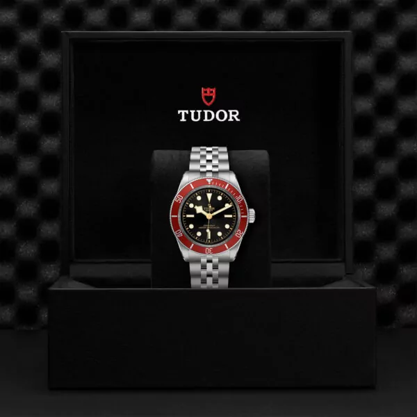 TUDOR Black Bay 41mm stainless steel case with polished and satin finish - M7941A1A0RU-0003 at Underwood Jewelers