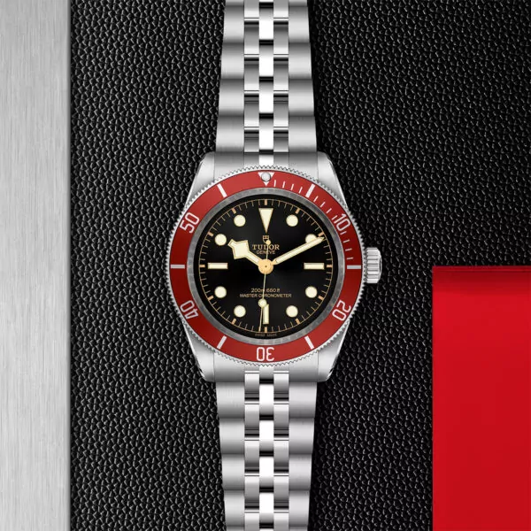 TUDOR Black Bay 41mm stainless steel case with polished and satin finish - M7941A1A0RU-0003 at Underwood Jewelers