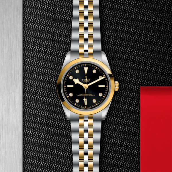 TUDOR Black Bay 36 S&G 36mm steel case with polished and satin finish - M79643-0006 at Underwood Jewelers