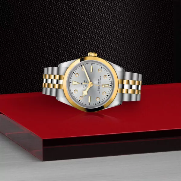 TUDOR Black Bay 36 S&G 36mm steel case with polished and satin finish - M79643-0007 at Underwood Jewelers