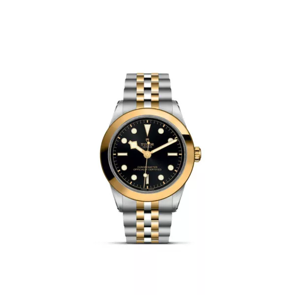 TUDOR Black Bay 36 S&G Watch, 39mm Steel Case, Steel and Yellow Gold Brace (M79663-0001)