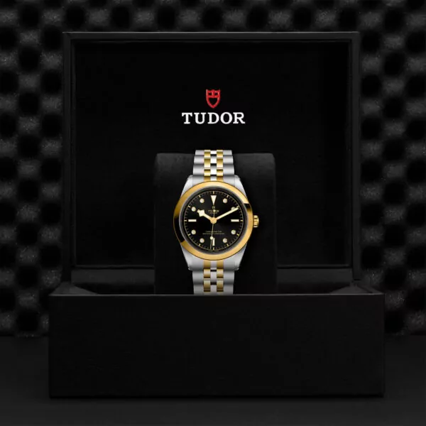 TUDOR Black Bay 41 S&G 41mm steel case with polished and satin finish - M79683-0006 at Underwood Jewelers