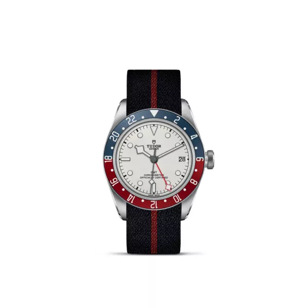 TUDOR Black Bay GMT 41mm steel case with polished and satin finish - M79830RB-0012 at Underwood Jewelers
