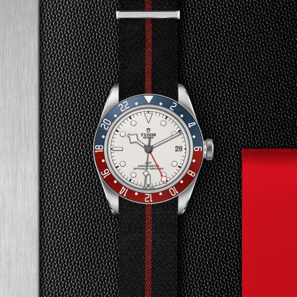 TUDOR Black Bay GMT 41mm steel case with polished and satin finish - M79830RB-0012 at Underwood Jewelers