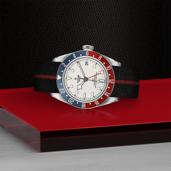 TUDOR Black Bay GMT 41mm steel case with polished and satin finish - M79830RB-0012 at Underwood Jewelers