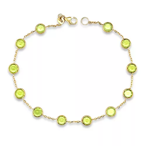 Peridot By the Yard Bracelet