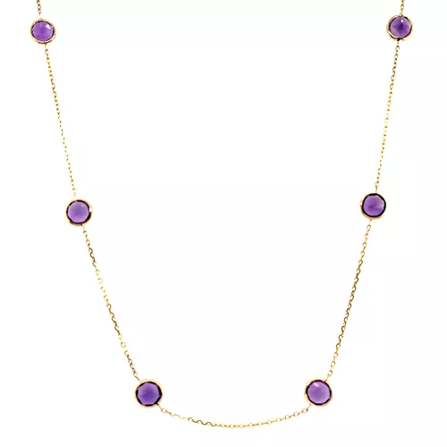 Amethyst By the Yard Necklace