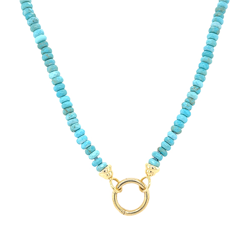 Turquoise Beaded Necklace