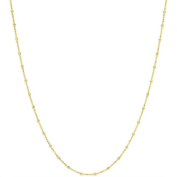 Jude Frances 24-inch Diamond Cut Ball Chain
