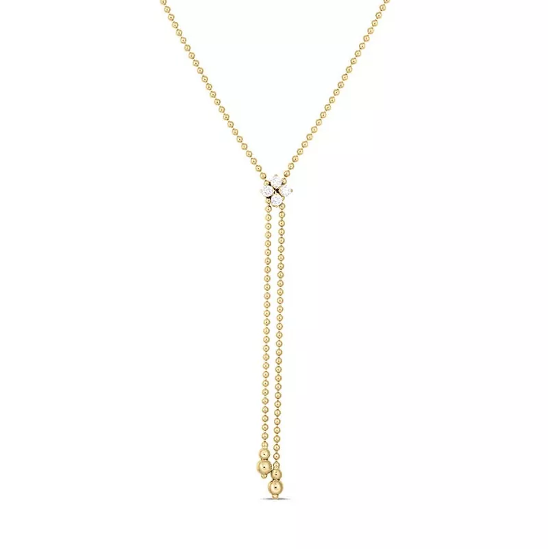 diamond zipper necklace