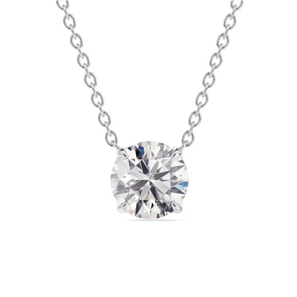 Center of My Universe Floral Halo Diamond Pendant by de Beers Forevermark