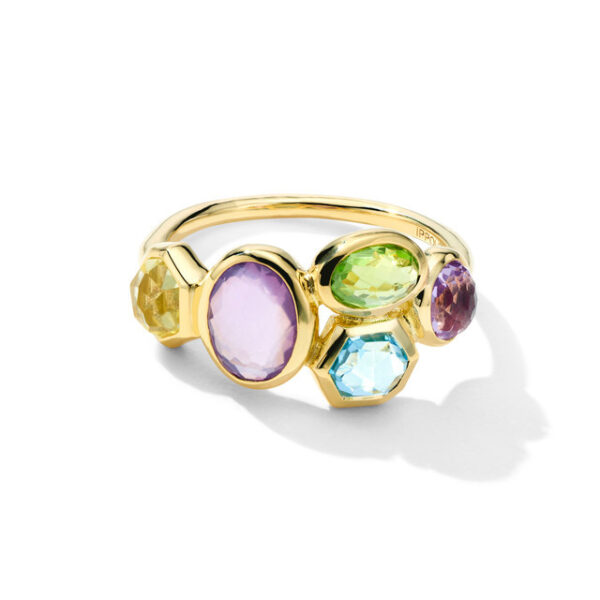 Gelato 5-Stone Alpine Cluster Ring in 18K Gold