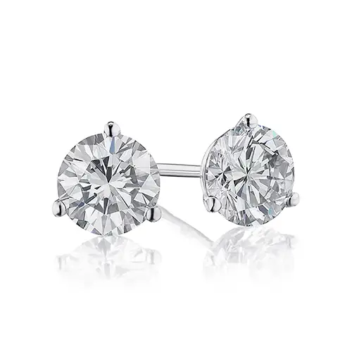 1.40CTW DIAMOND STUD EARRINGS