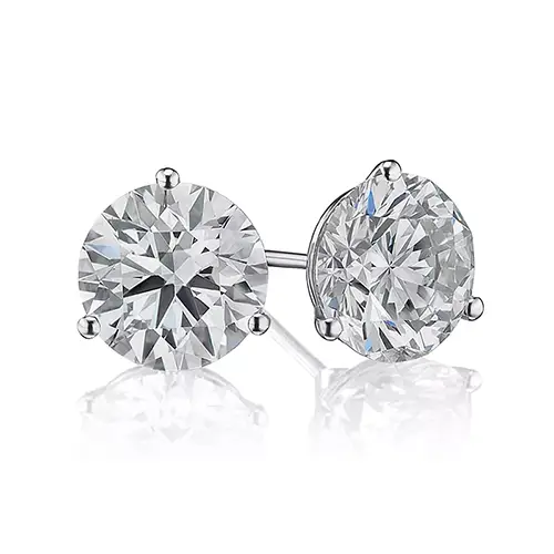 2.12CTW DIAMOND STUD EARRINGS