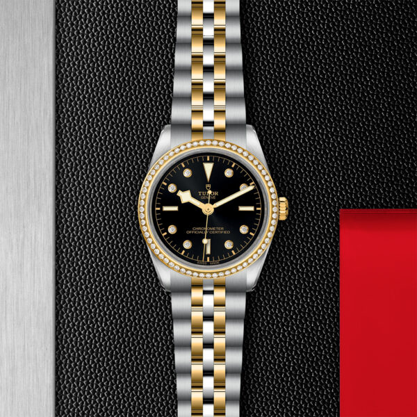 TUDOR Black Bay 36 S&G 36mm steel case with polished and satin finish - M79653-0005 at Underwood Jewelers