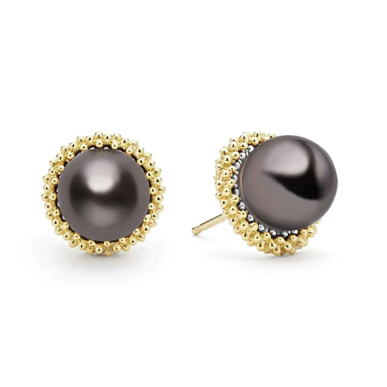 Lagos luna clearance pearl earrings
