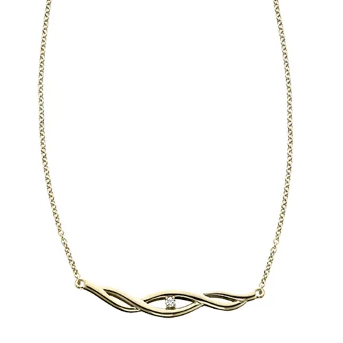 Gold Vermeil Infinity Necklace