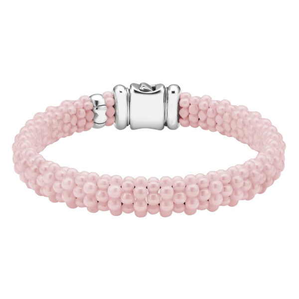 LAGOS Pink Ceramic Beaded Bracelet, 9mm