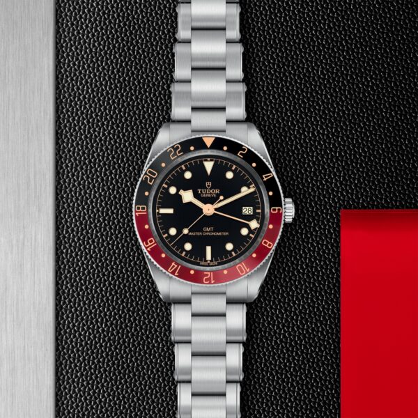 TUDOR Black Bay 58 GMT 39mm stainless steel case with polished and satin finishes -  - M7939G1A0NRU-0001 at Underwood Jewelers