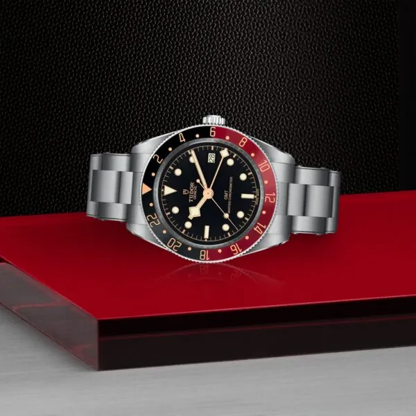 TUDOR Black Bay 58 GMT 39mm stainless steel case with polished and satin finishes -  - M7939G1A0NRU-0001 at Underwood Jewelers
