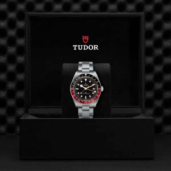 TUDOR Black Bay 58 GMT 39mm stainless steel case with polished and satin finishes -  - M7939G1A0NRU-0001 at Underwood Jewelers