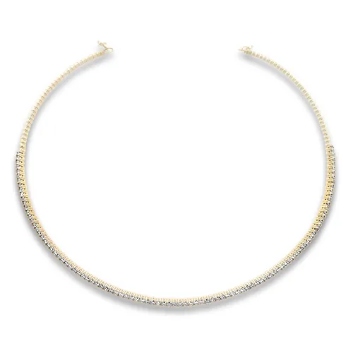 2.25ctw Diamond Choker Necklace - Underwoods Jewelers