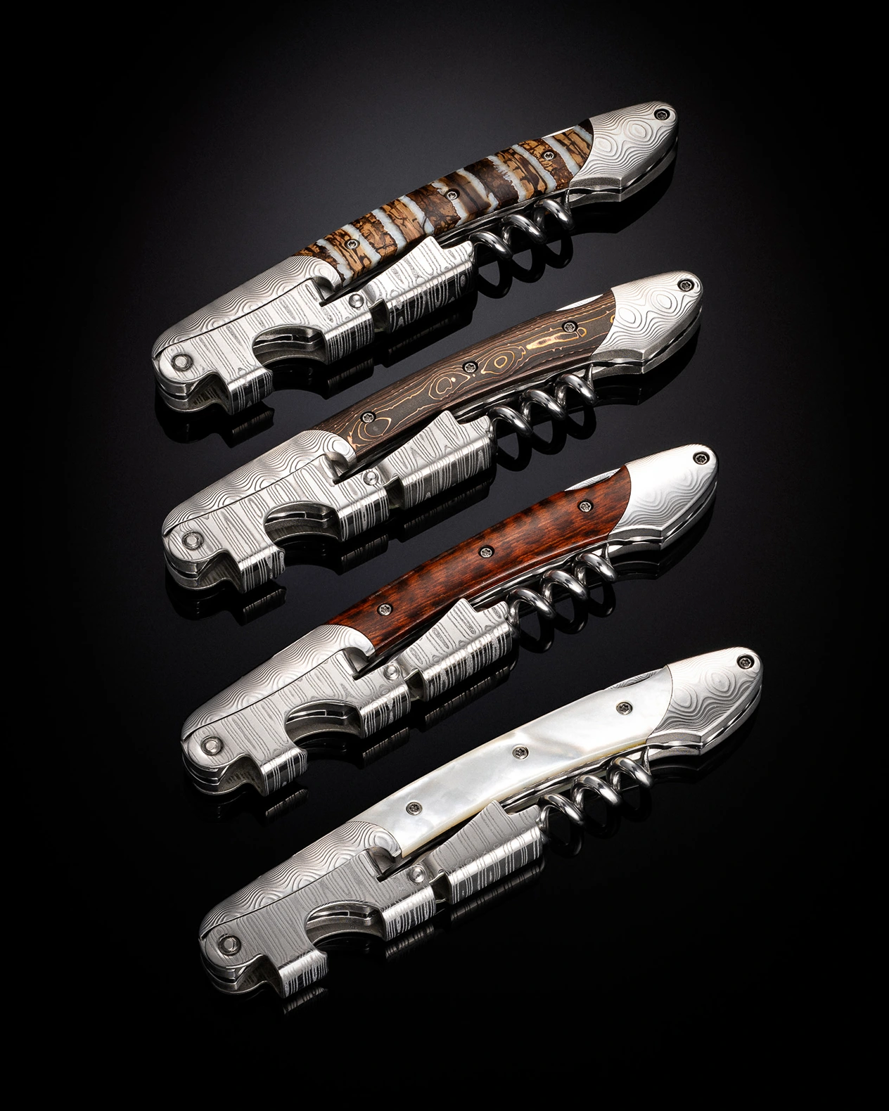 Image of William Henry Knives on black background