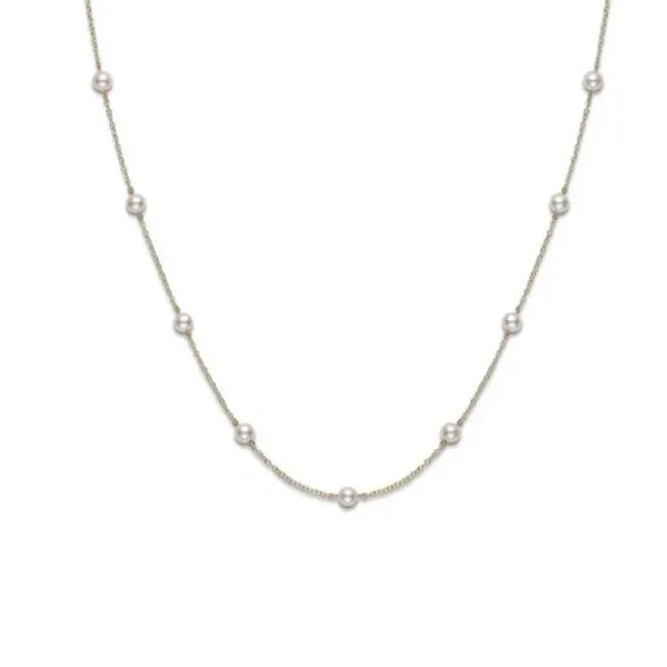 Mikimoto Tin Cup Necklace