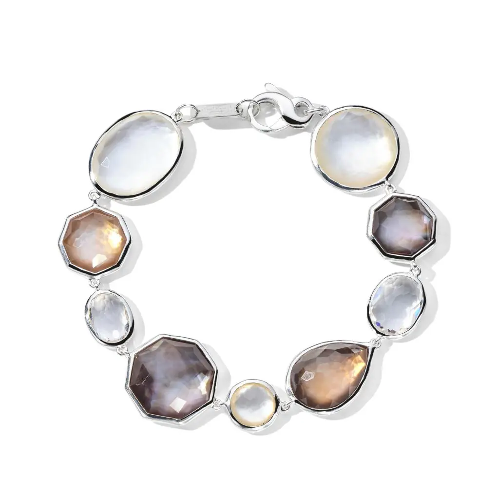 Large Stone Flex Sabbia Bracelet