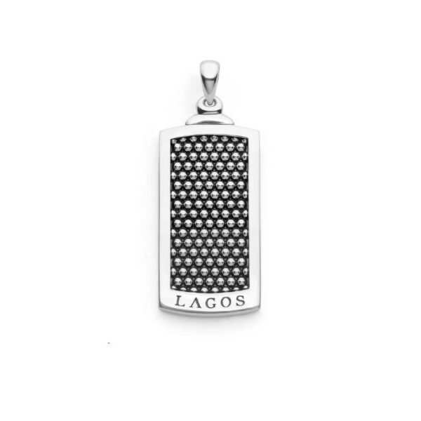 Caviar Beaded Tag Amulet