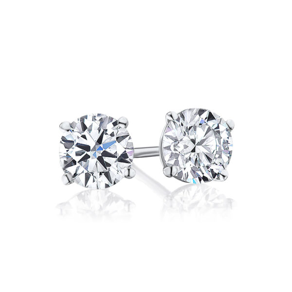 1.11ctw Diamond Stud Earrings