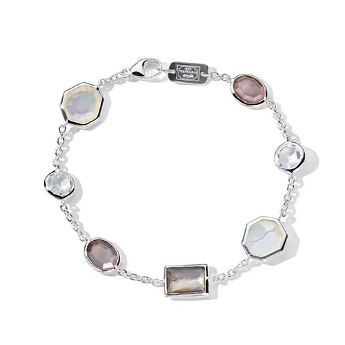 SS Mixed Cut Sabbia Station Bracelet