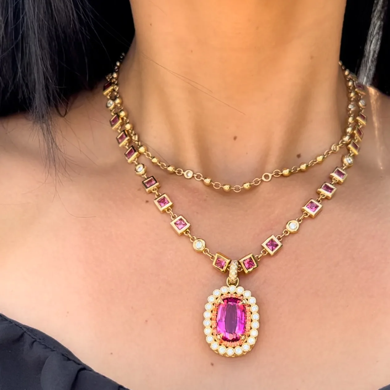 Erica Courtney Gold Necklace