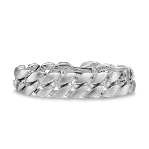 Curb Chain Bracelet in Sterling Silver