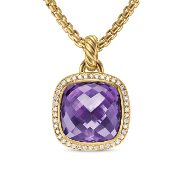 Albion® Pendant with Amethyst and Diamonds