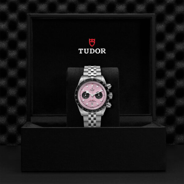 41mm Black Bay Chrono Pink