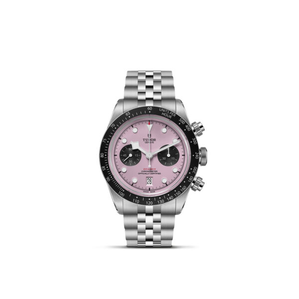 41mm Black Bay Chrono Pink