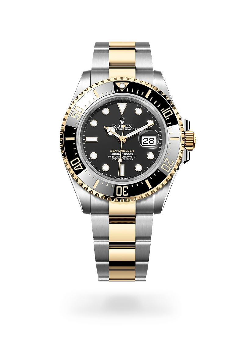 Rolex Sea-Dweller in Yellow Rolesor - combination of Oystersteel and yellow gold, M126603-0001 - Underwood Jewelers