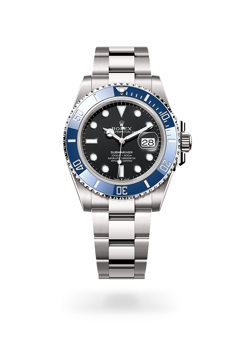 Rolex Submariner Date in 18 kt white gold, M126619LB-0003 - Underwood Jewelers
