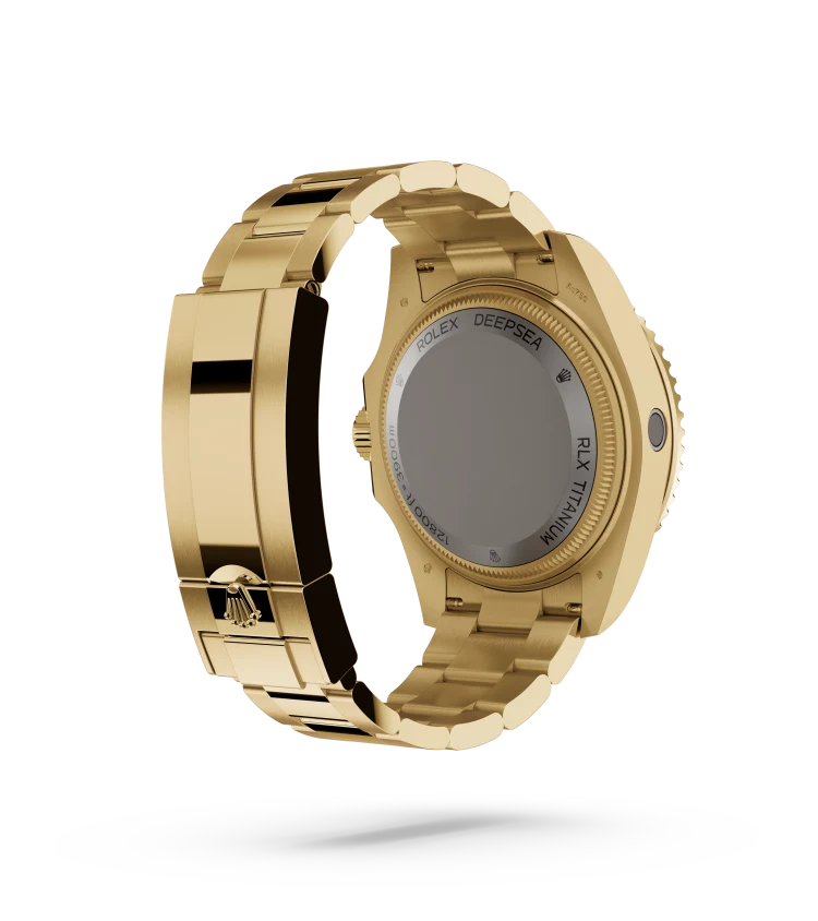 Rolex Rolex Deepsea in 18 kt yellow gold, M136668LB-0001 - Underwood Jewelers