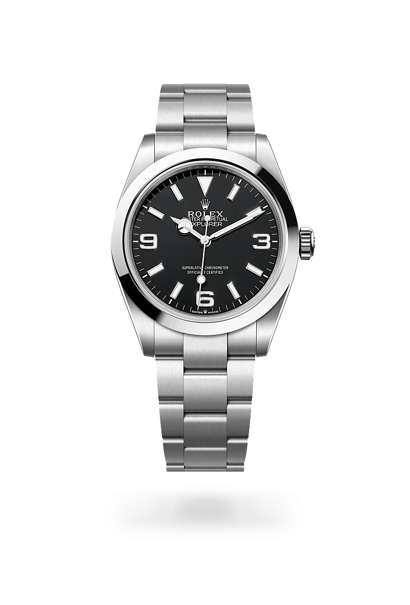 Rolex Explorer 40 in Oystersteel, M224270-0001 - Underwood Jewelers