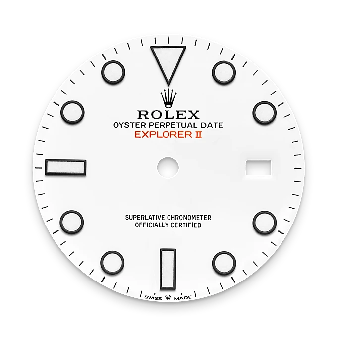 Rolex Explorer II in Oystersteel, M226570-0001 - Underwood Jewelers