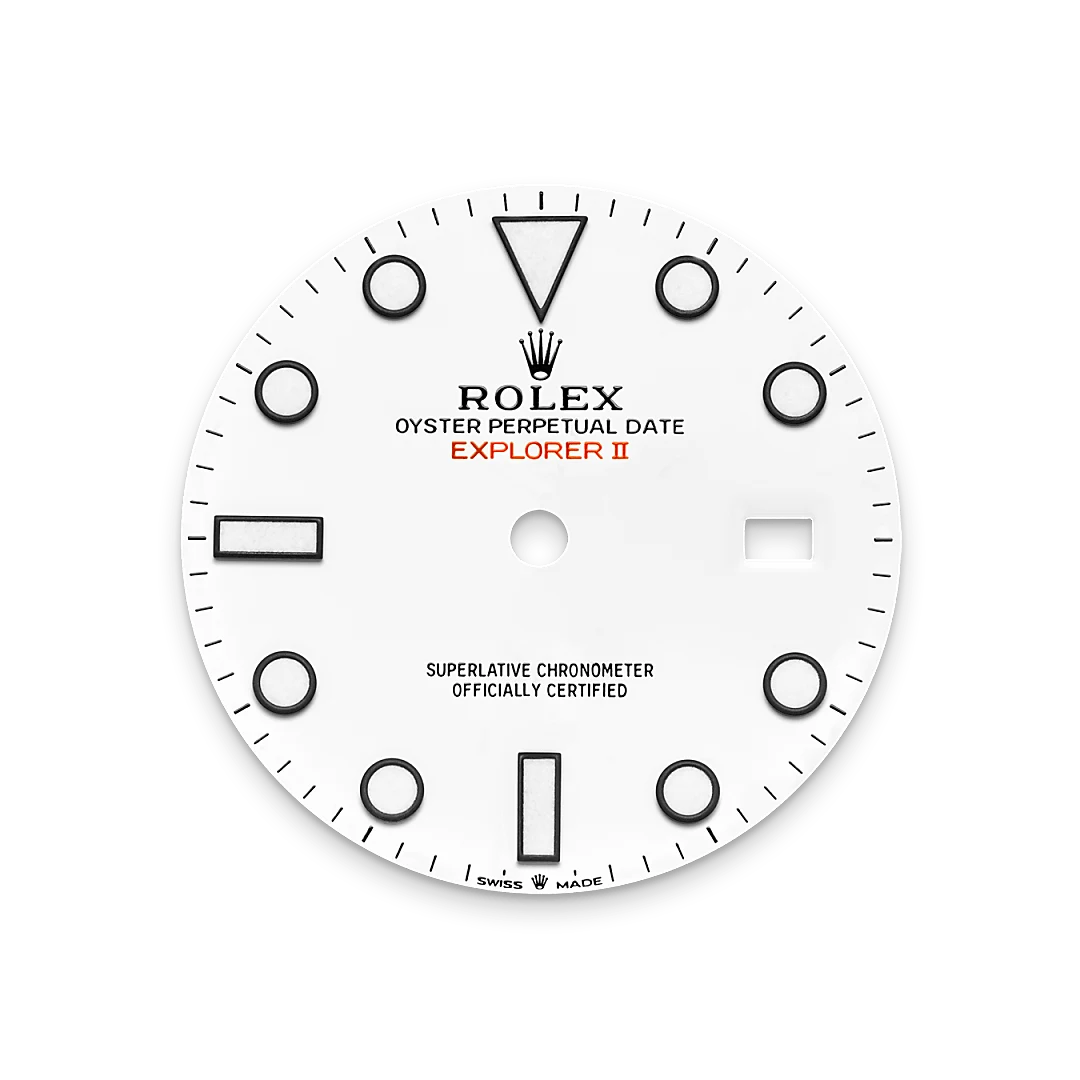 Rolex Explorer II in Oystersteel, M226570-0001 - Underwood Jewelers