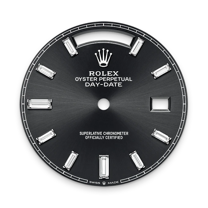 Rolex Day-Date 40 18 kt white gold, M228349RBR-0003