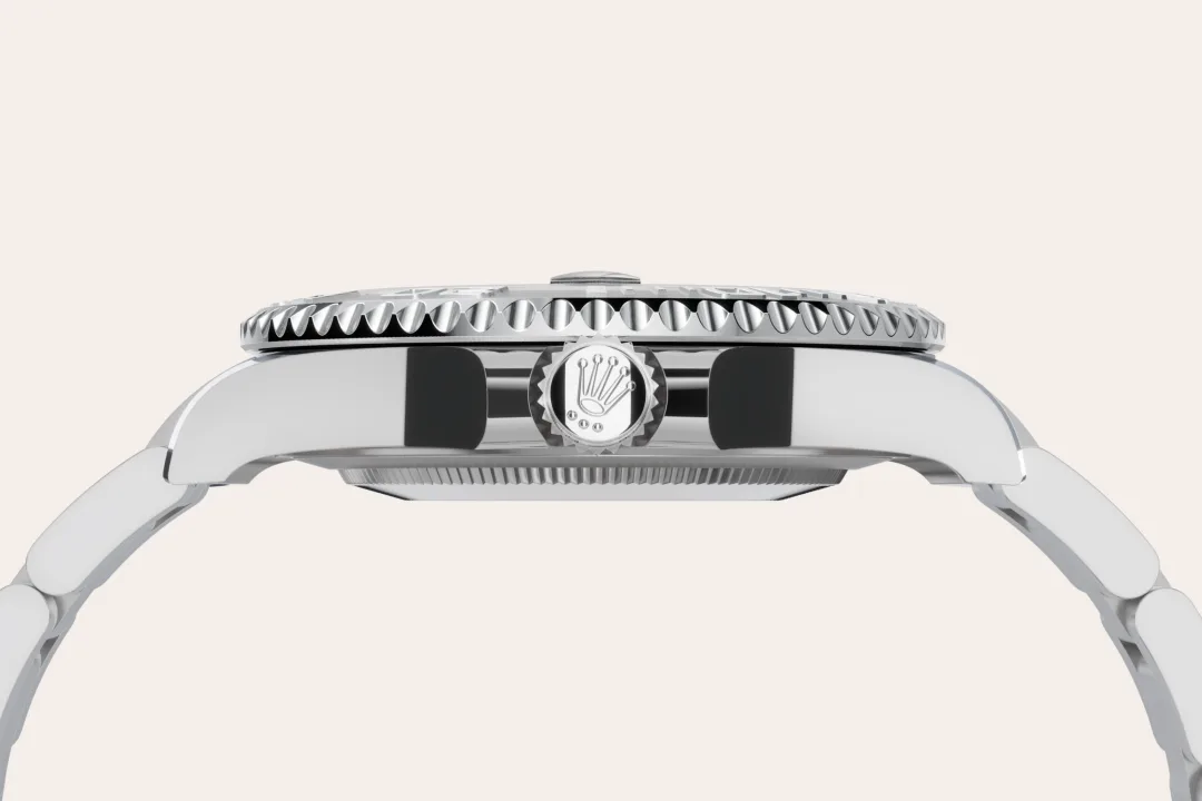 Rolex Yacht-Master 37 in Rolesium - combination of Oystersteel and platinum, M268622-0002 - Underwood Jewelers