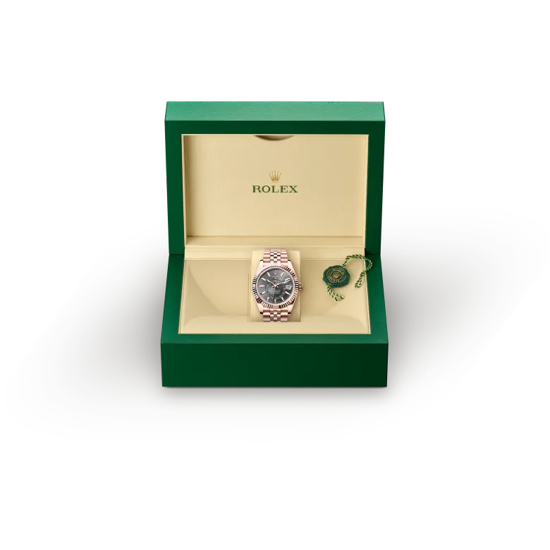 Rolex Sky-Dweller in 18 kt Everose gold, M336935-0008 - Underwood Jewelers