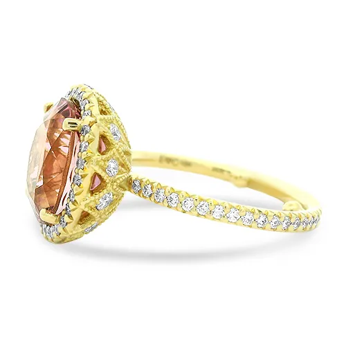 Pink Tourmaline Emani Ring - Underwoods Jewelers