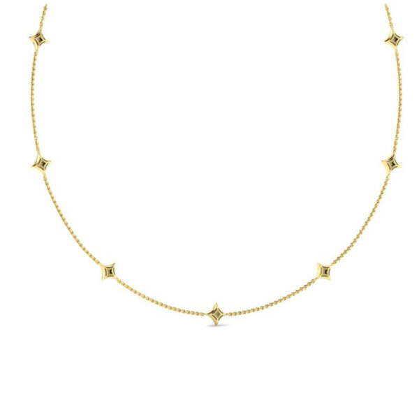 Diamond Multi Star Necklace