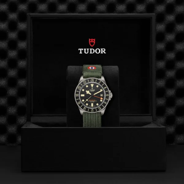 TUDOR Pelagos FXD GMT 42mm Titanium case, satin-brushed finish, fixed strap bars -  - M2542G247NU-0002 at Underwood Jewelers