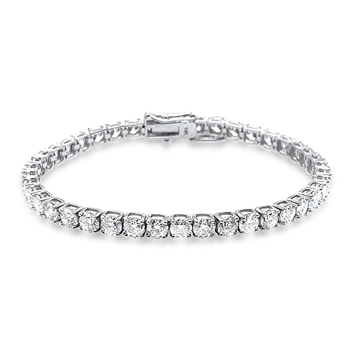 11.10ctw Diamond Tennis Bracelet